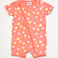 Hearts zip romper - Size 1