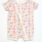 Floral zip romper - Size 1
