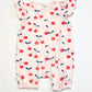 Floral zip romper - Size 1