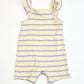 Striped ribbed romper - Size 1