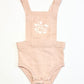 Pink knit romper - Size 1