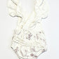 Floral jersey romper - Size 1-2