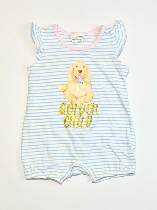 Golden child romper - Size 1