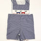 Hand smocked romper - Size 3