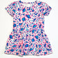 Floral jersey dress - Size 1
