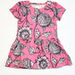Floral jersey dress - Size 1