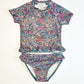 Floral swim set - Size 0-6 months