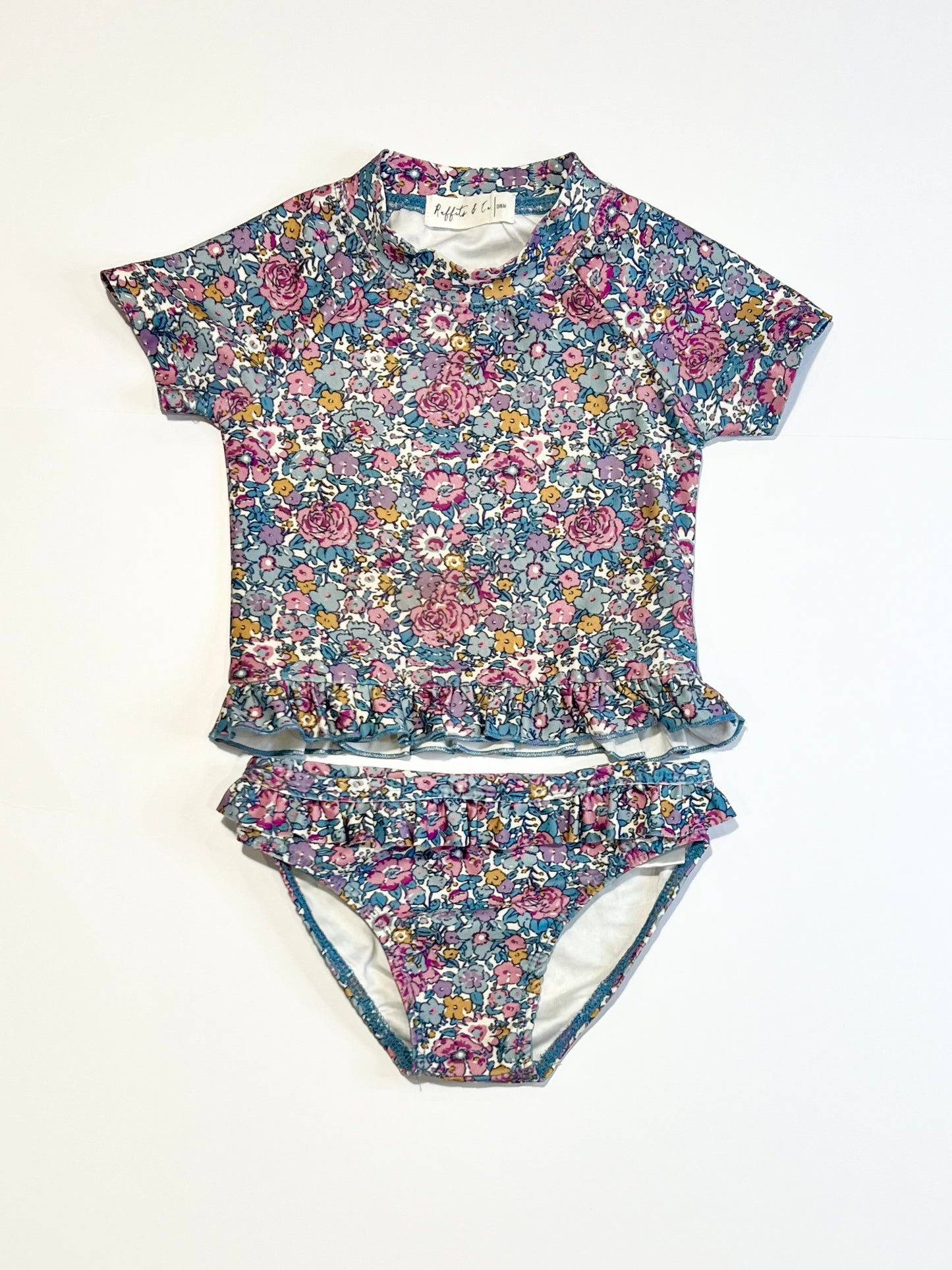 Floral swim set - Size 0-6 months