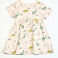 Dinos and unicorns dress - Size 1