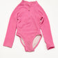 Pink ruffle one-piece - Size 3