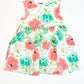 Floral cotton dress - Size 1