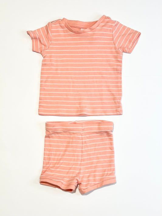 Pink striped pyjamas - Size 000