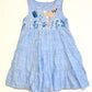 Embroidered flamingo dress - Size 1