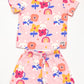 Pink bunny pyjamas - Size 3