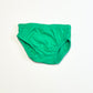 Green jersey nappy cover - Size 000