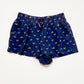 Navy hearts jersey shorts - Size 3-4
