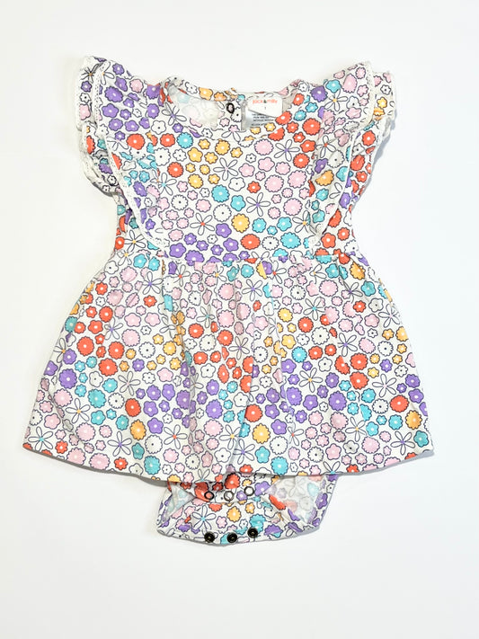 Jersey romper dress - Size 1