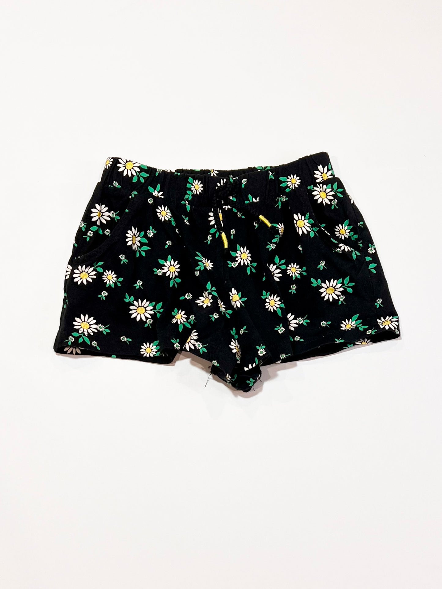 Daisy jersey shorts - Size 3-4