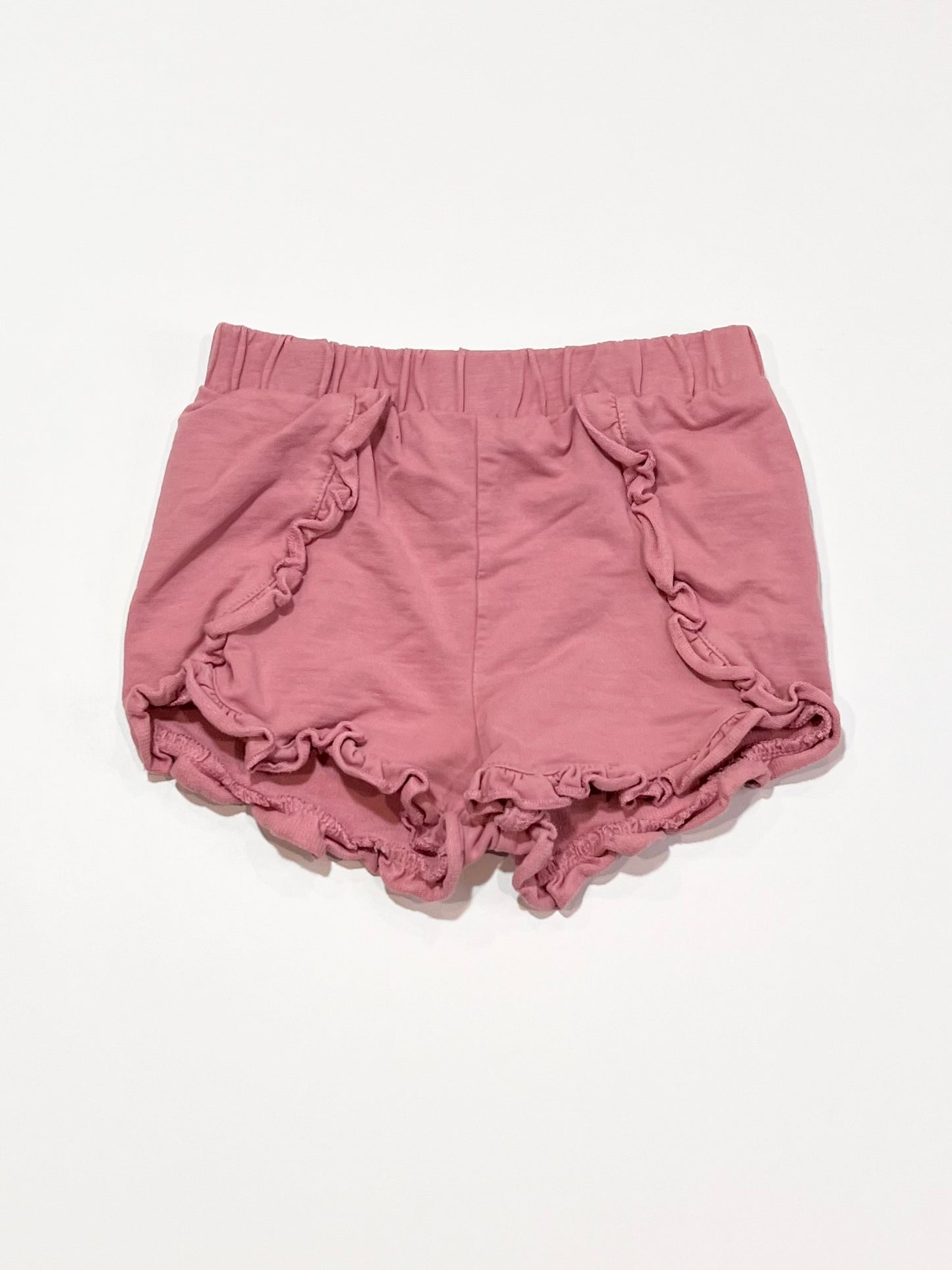 Ruffle sweat shorts - Size 3
