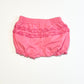 Pink ruffle jersey shorts - Size 000