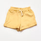 Yellow ribbed shorts - Size 3