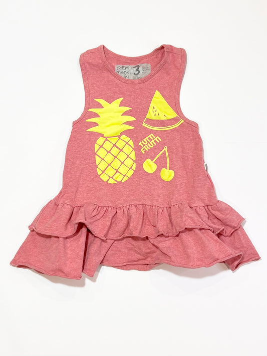 Tutti Frutti jersey dress - Size 3