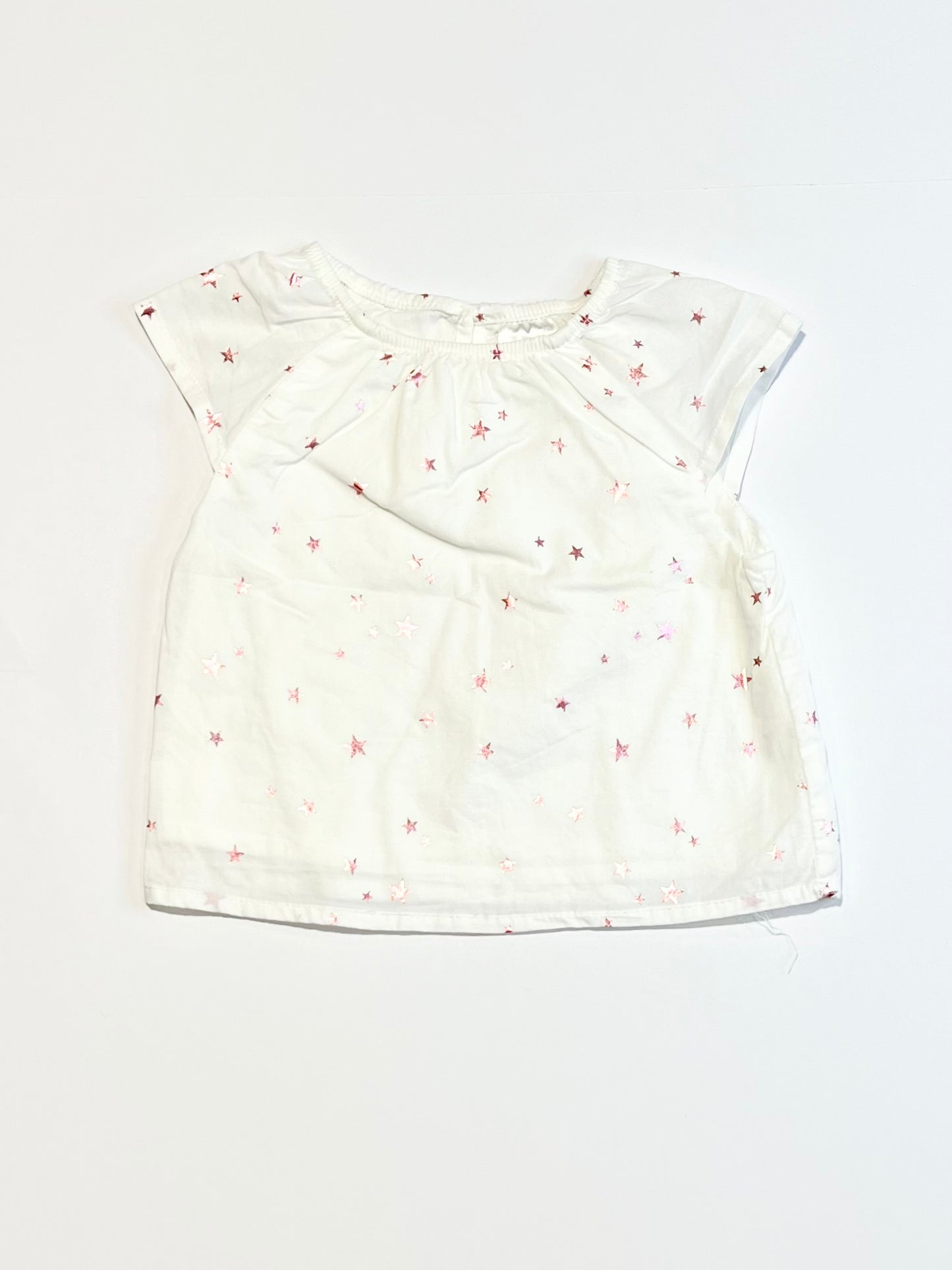 Pink stars top - Size 000