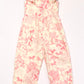 Linen ruffle jumpsuit - Size 3