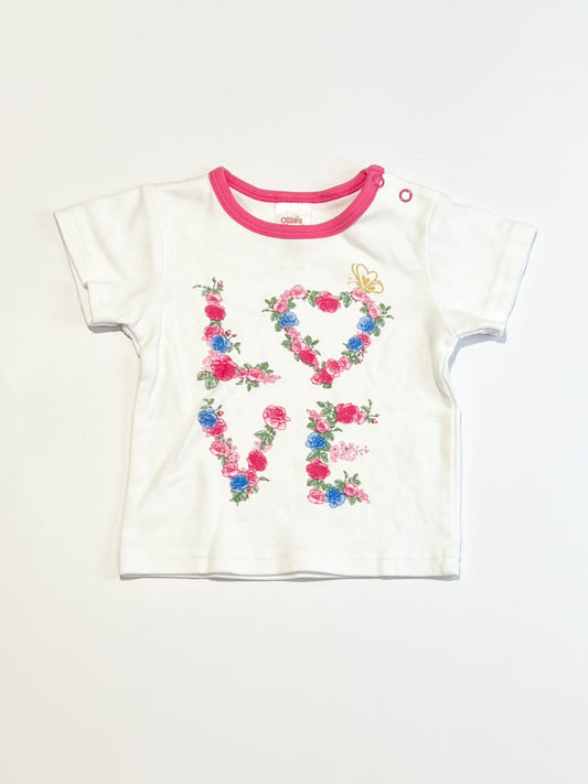 White love tee - Size 000