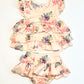 Floral ruffle set - Size 000