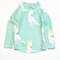 Green cockatoo rashie - Size 0
