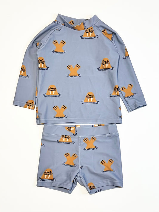 Grey walrus swim set - Size 0