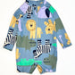 Grey animals swimsuit - Size 0