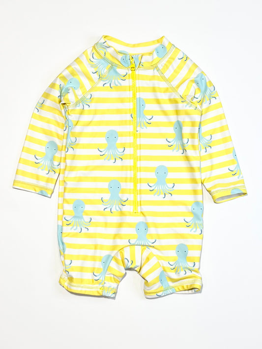 Yellow octopus swimsuit - Size 0