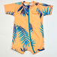 Orange leafy swimsuit - Size 0
