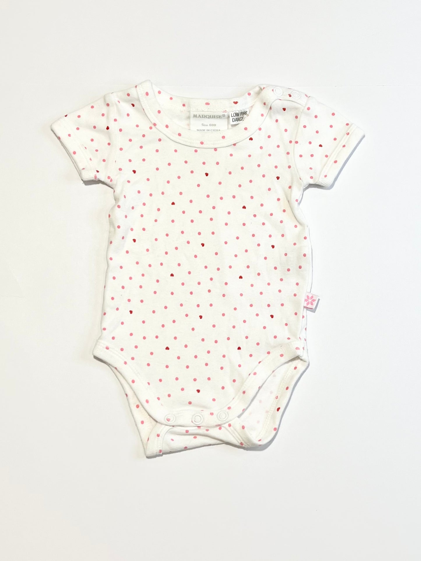 Spots and hearts bodysuit - Size 000