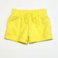 Yellow sweat shorts - Size 6-9 months