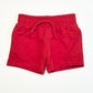Red sweat shorts - Size 6-9 months