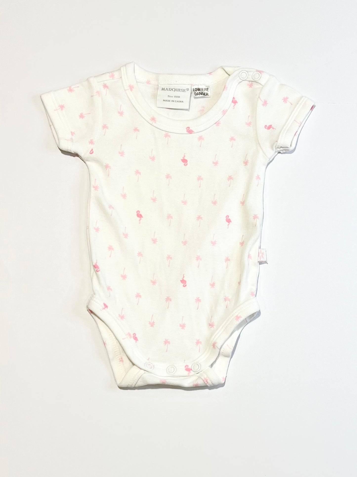 Palms and flamingoes bodysuit - Size 000