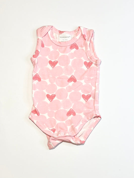 Spots and hearts bodysuit - Size 000