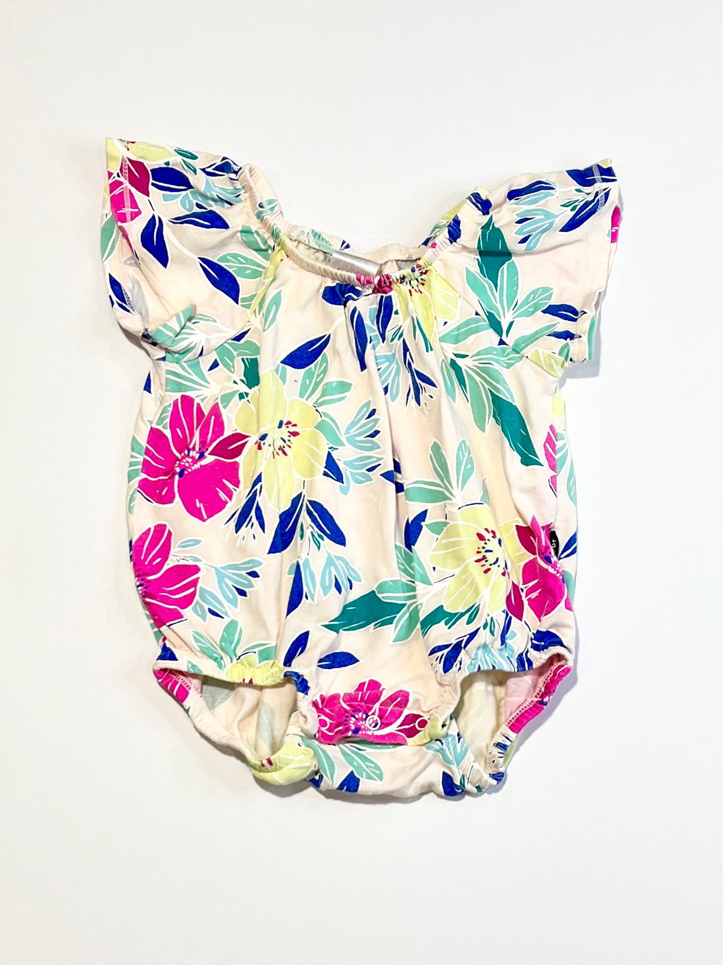 Floral bubble bodysuit - Size 000