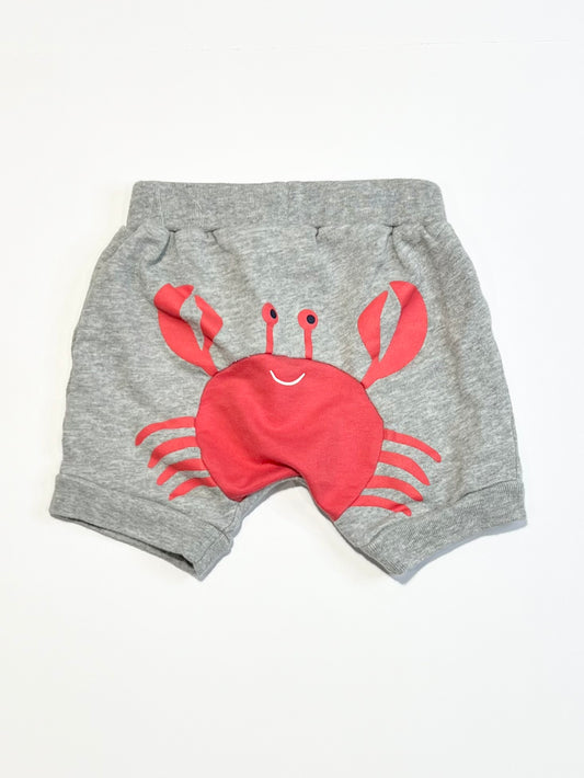 Crab sweat shorts - Size 0