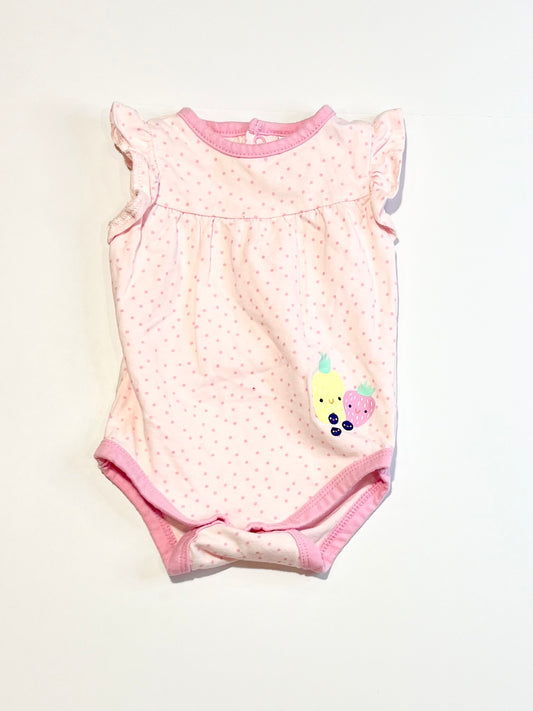 Spotty fruit bodysuit - Size 000