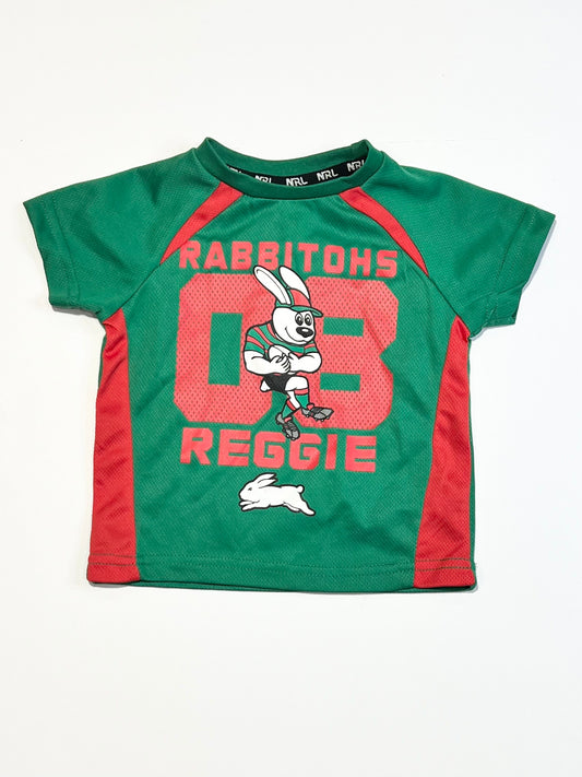 Rabbitohs tee - Size 0