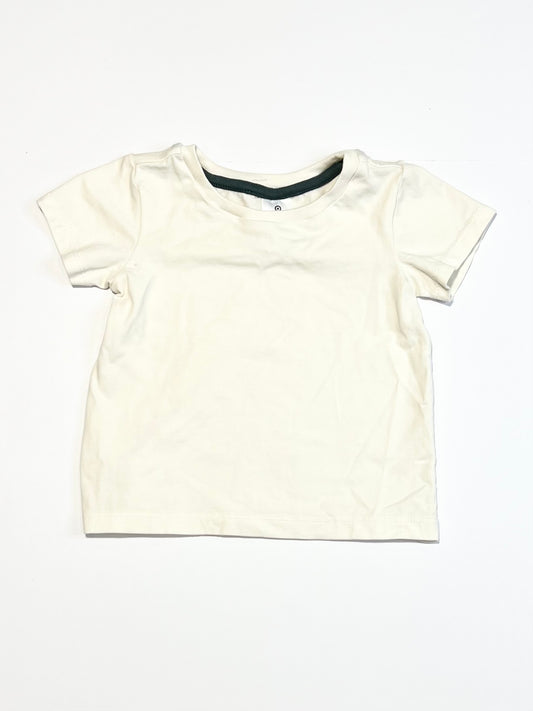 Cream tee - Size 0