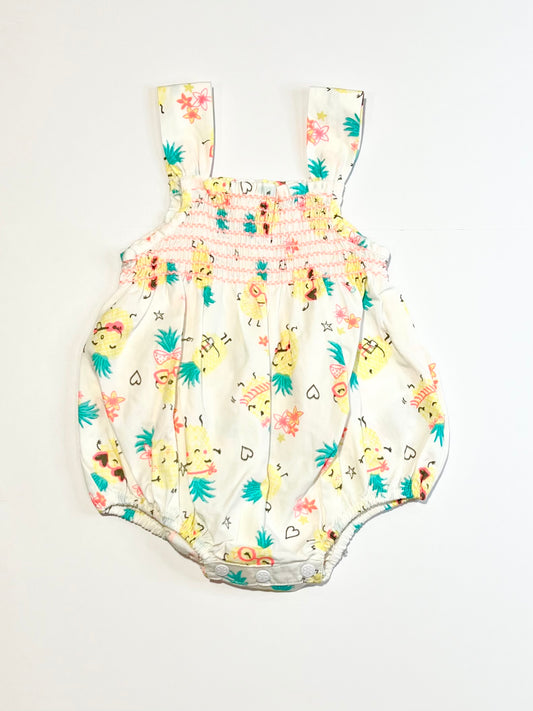 Pineapples romper - Size 000