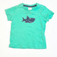 Green shark tee - Size 0
