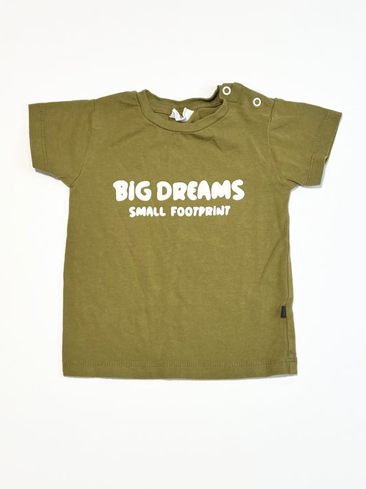 Big dreams tee - Size 0