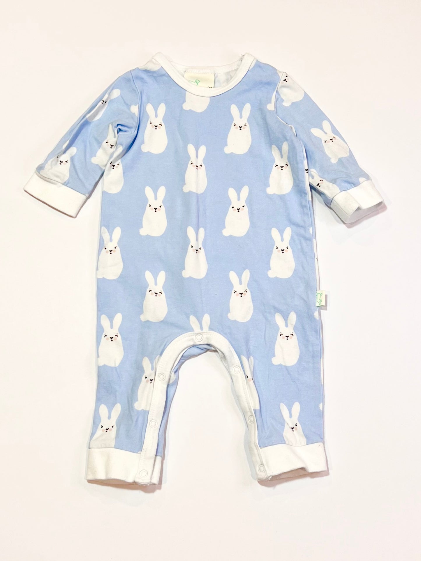 Blue bunny onesie - Size 00