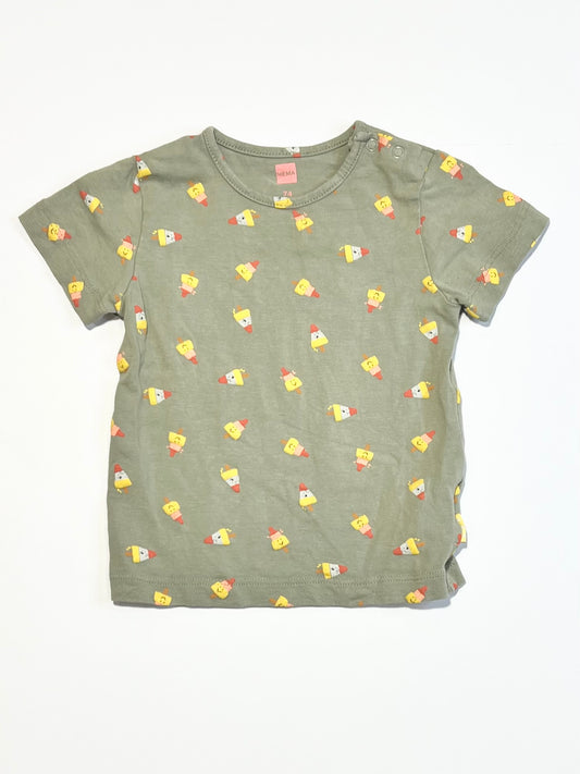 Ice blocks tee - Size 0